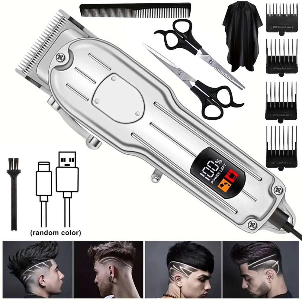 Men'S Grooming Gift Set - Professional Hair Clippers for Men Professional