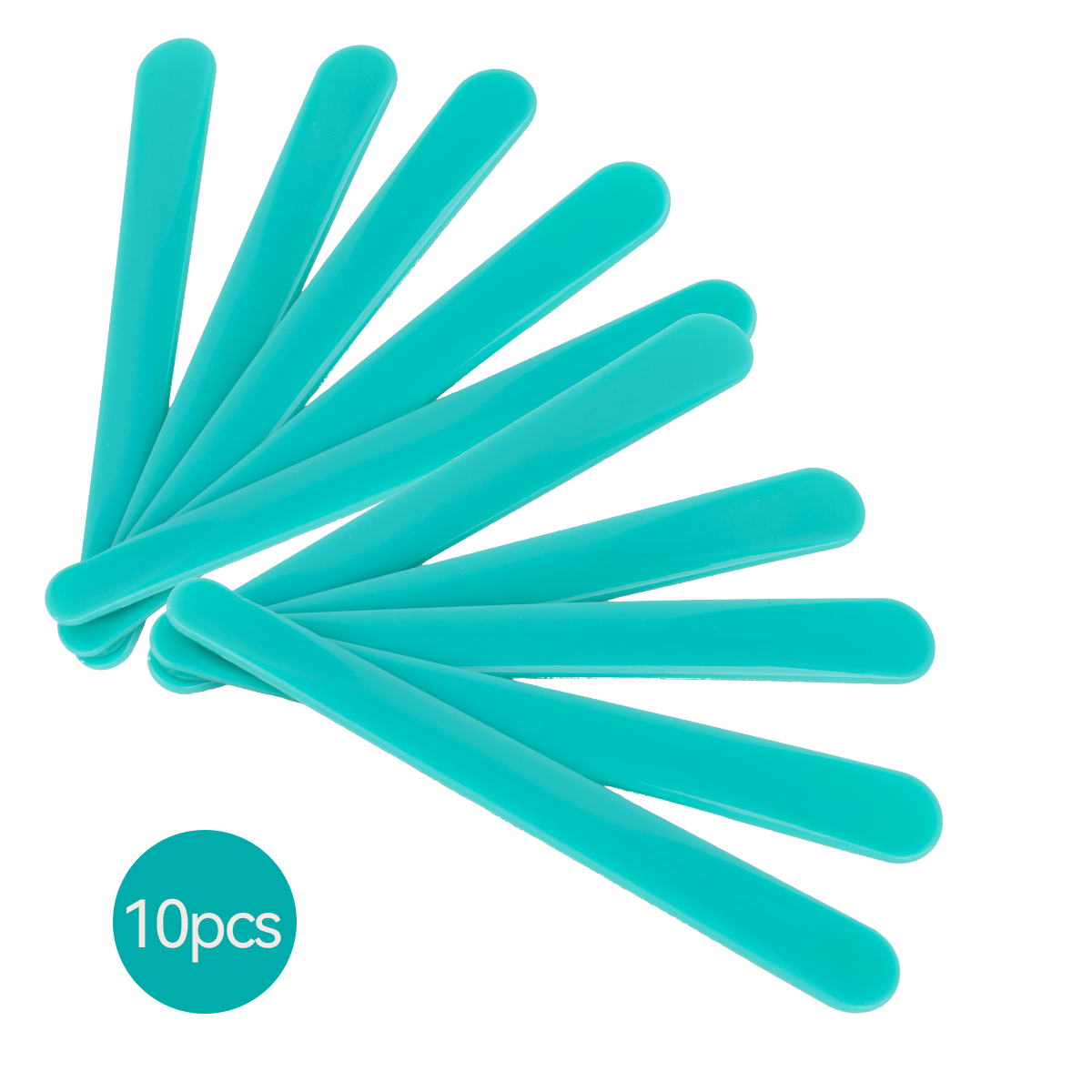 Hair Wax Stick - ROSEPIL 10Pcs Multi-functional Plastic Wax Stirring