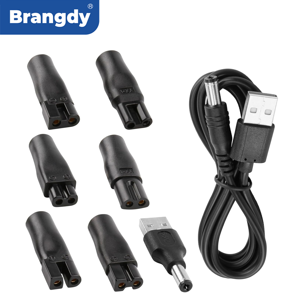 Men'S Grooming Clippers - Brangdy 8 PCS Replacement Power Cord
