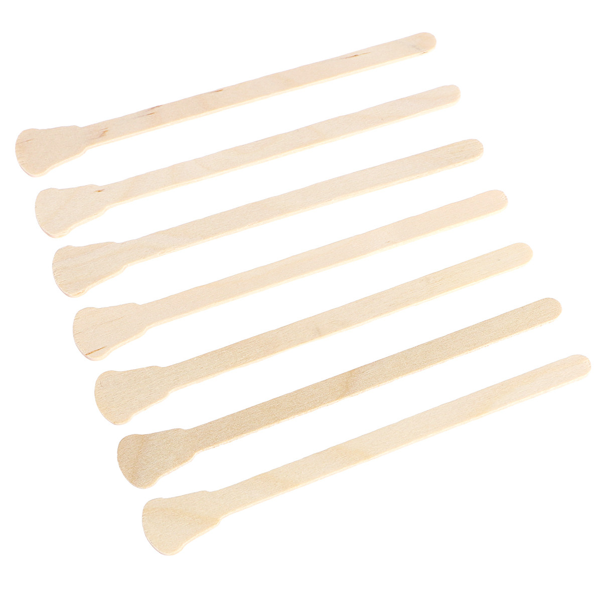 Hair Wax Stick - 200Pcs Wooden Waxing Spatulas Disposable Tongue