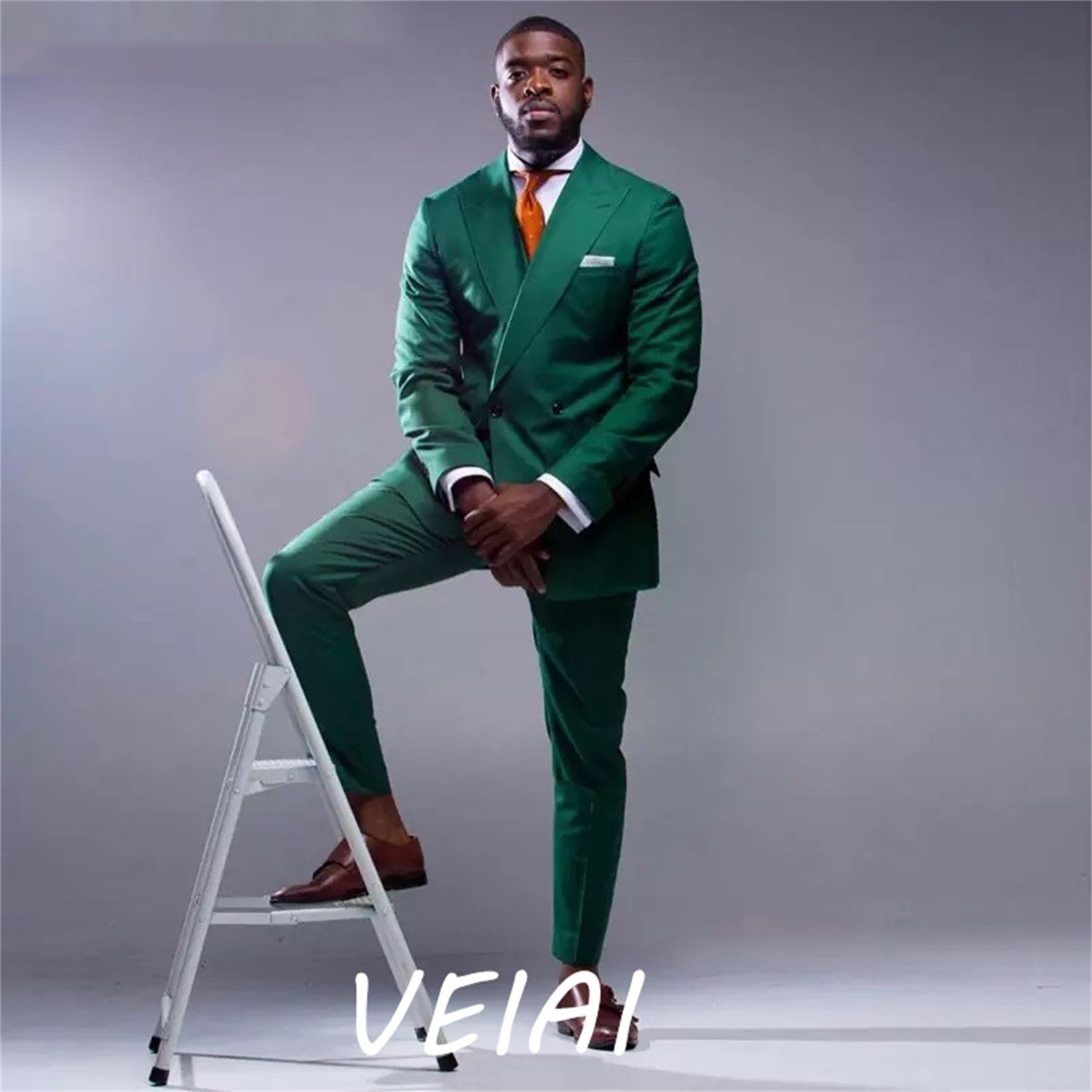 Men'S Grooming Daily - Customized Green Men's Wedding Suits Peaked