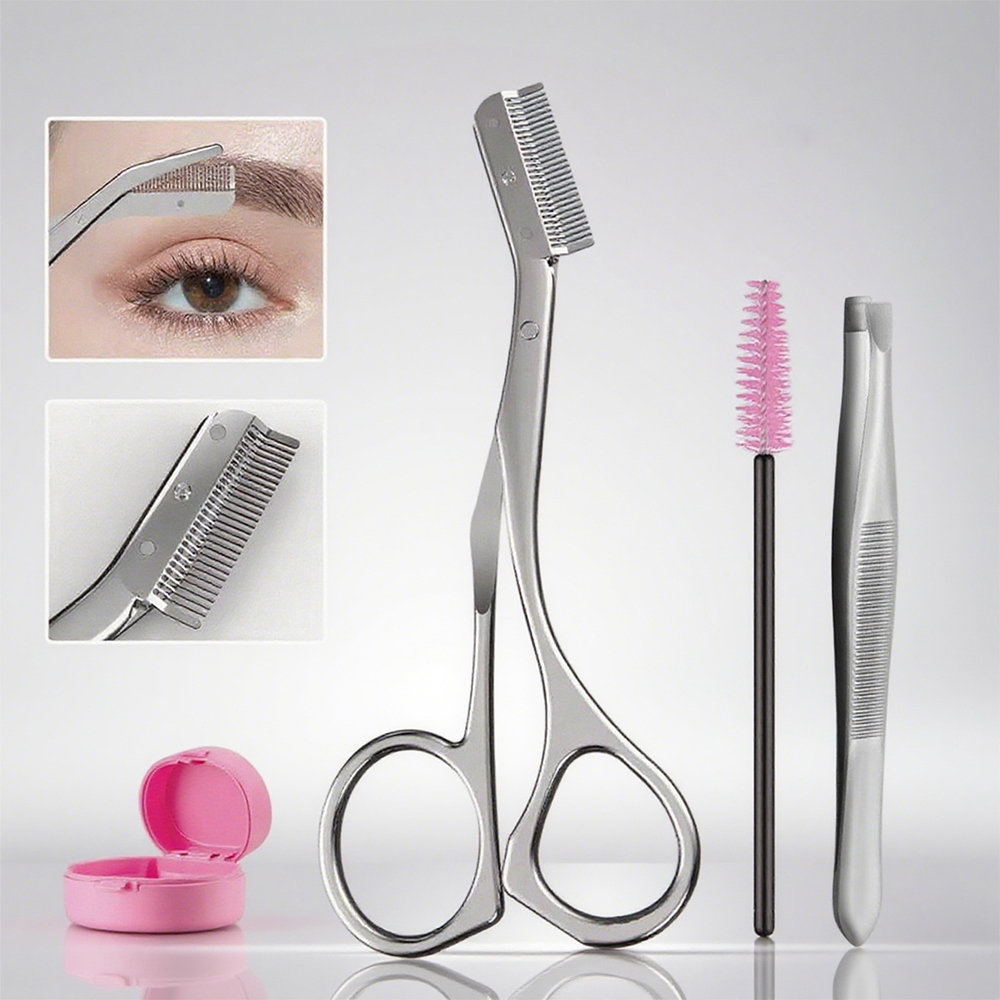 Men'S Grooming Set Gift - 1 set of eyebrow grooming tools,