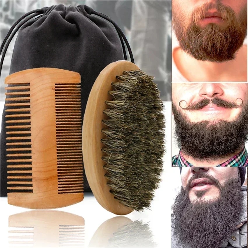 Professional Soft Boar Bristle - Men'S Grooming Bag recensione e prezzo
