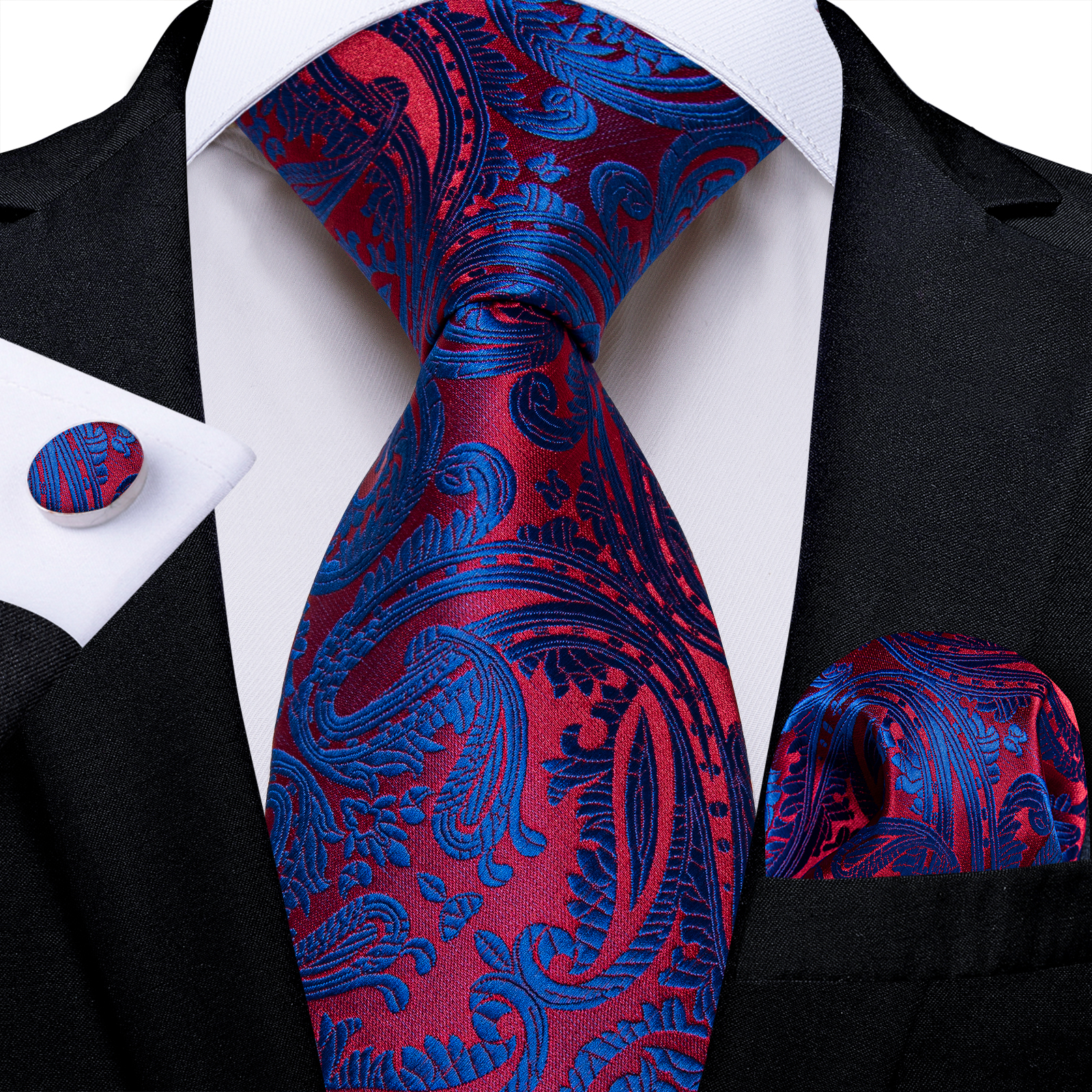 Men Tie with Luxury Blue Cryst - Men'S Grooming Set Gift recensione e prezzo