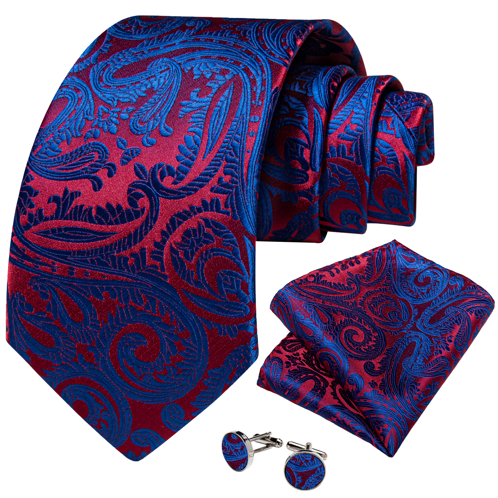 Men Tie with Luxury Blue Cryst - Men'S Grooming Set Gift recensione e prezzo