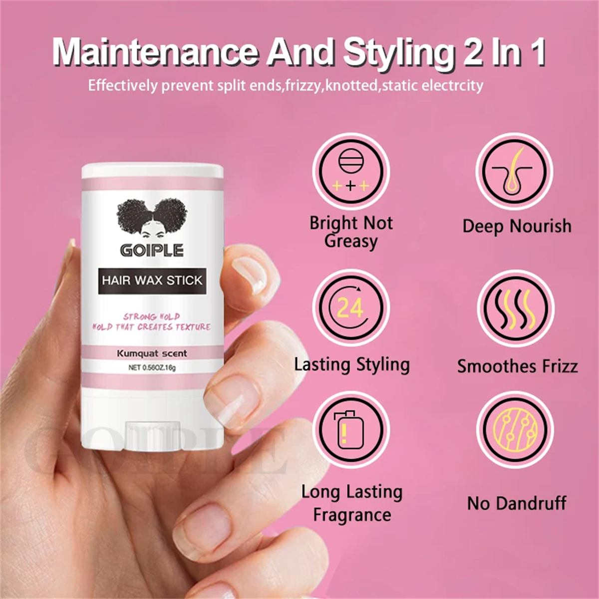GOIPLE Flyaway Taming Wax Stic - Hair Wax Stick recensione e prezzo