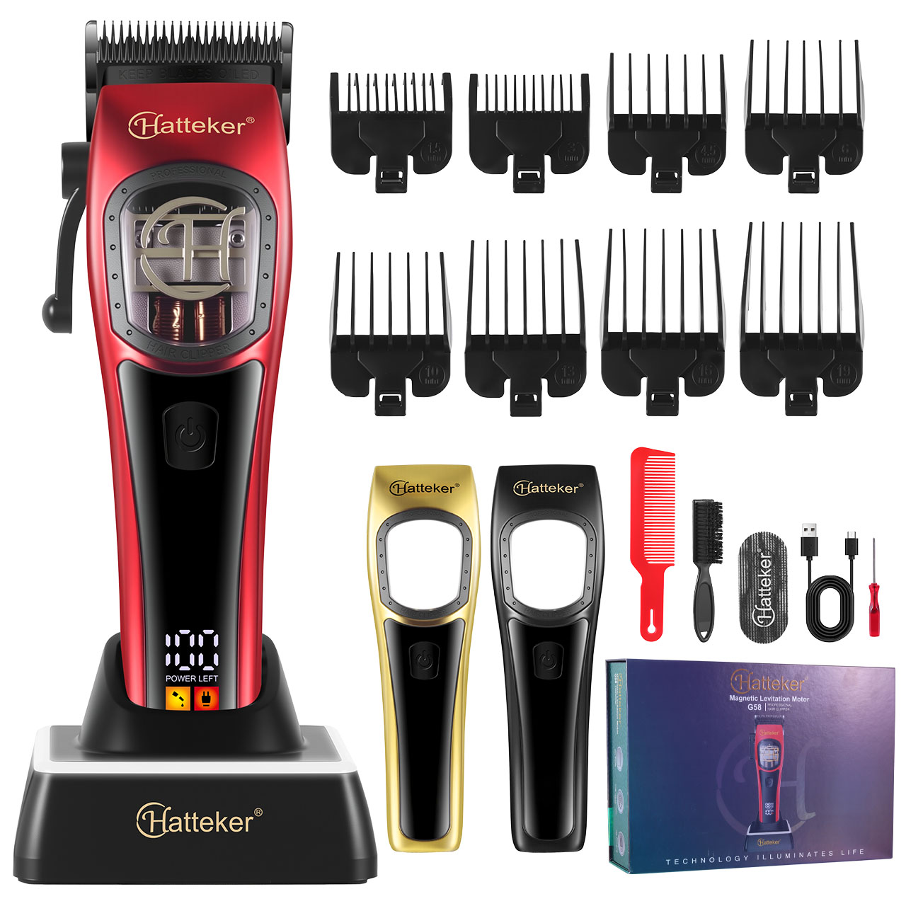 HATTEKER Professional Hair Cli - Hair Clipper Professional recensione e prezzo