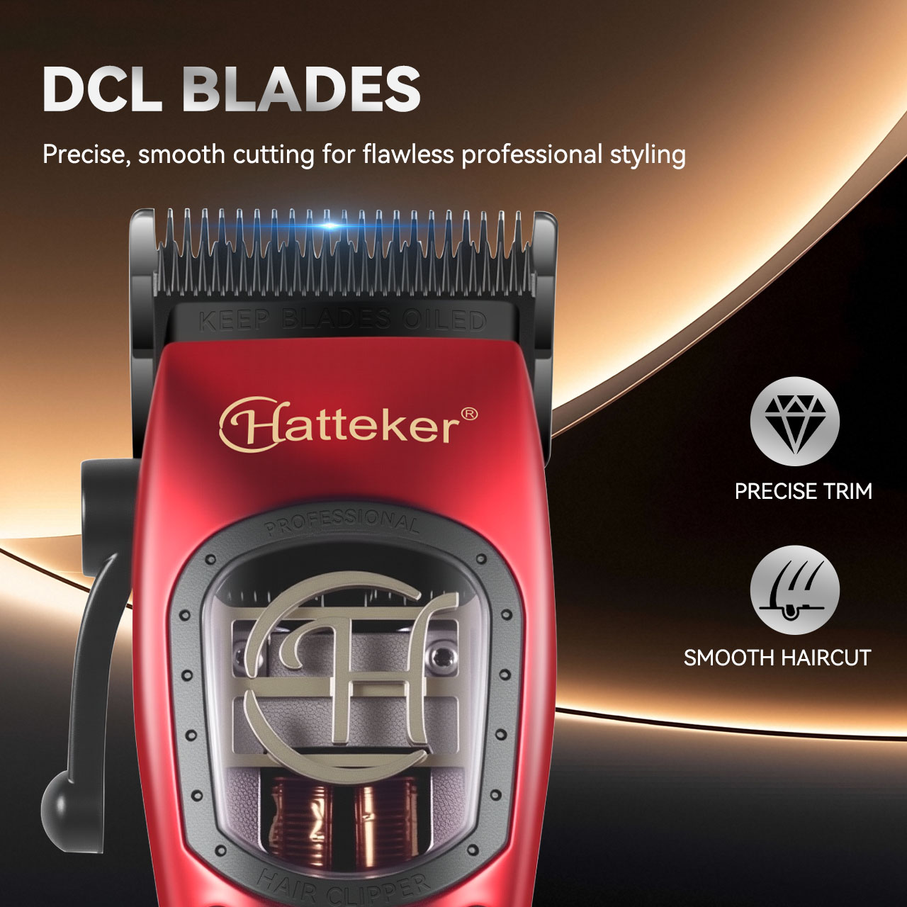 HATTEKER Professional Hair Cli - Hair Clipper Professional recensione e prezzo