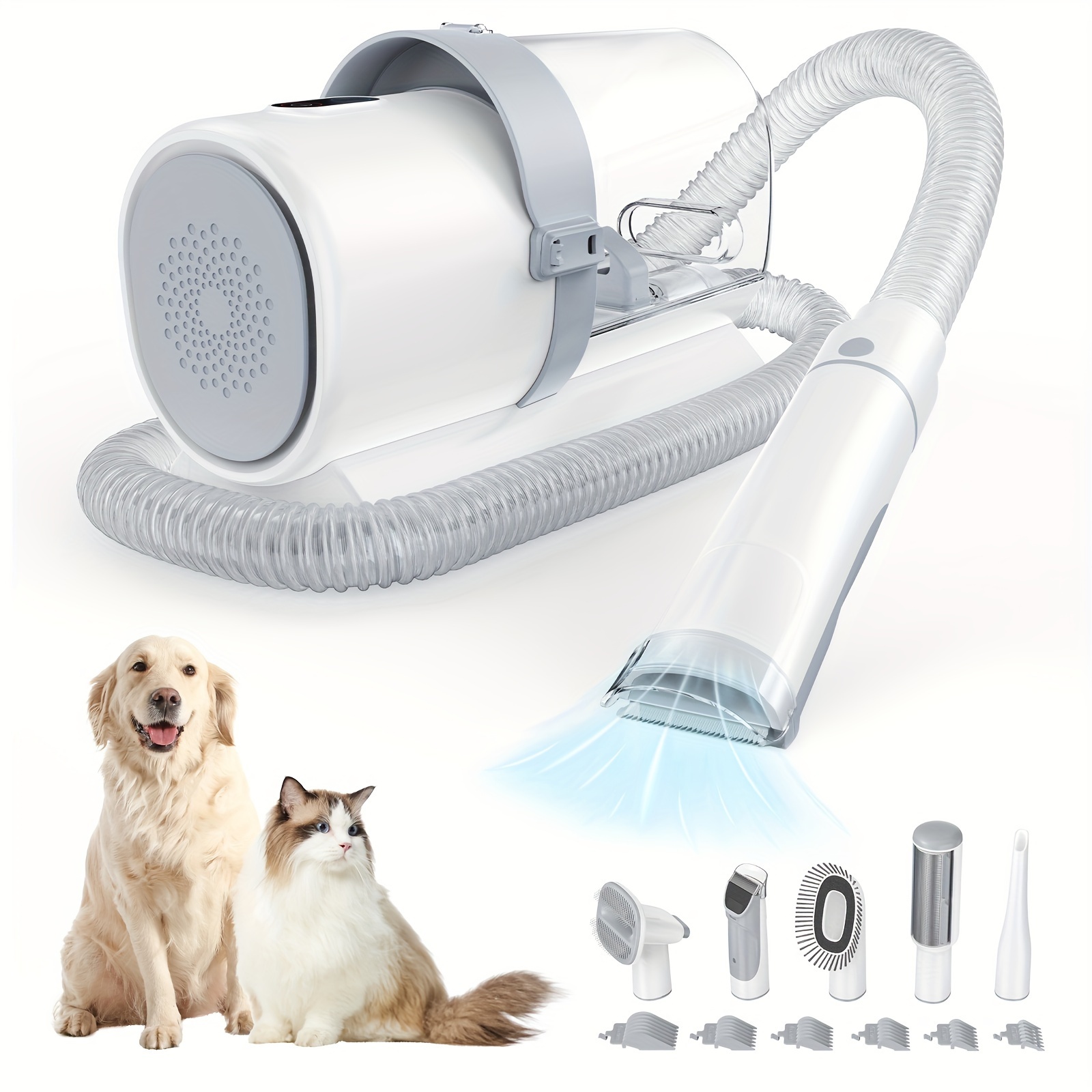 Pet Grooming Vacuum Kit 5 in 1 - Hair Clipper Professional recensione e prezzo