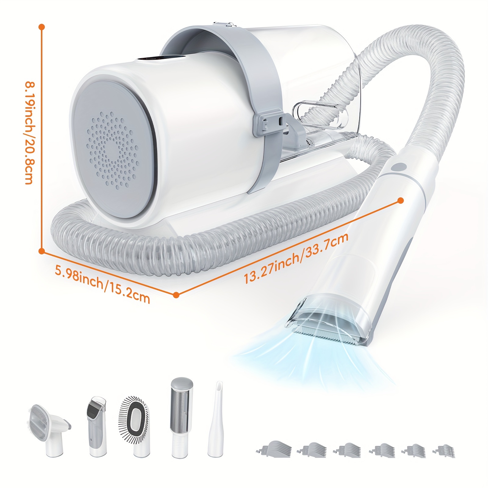 Pet Grooming Vacuum Kit 5 in 1 - Hair Clipper Professional recensione e prezzo