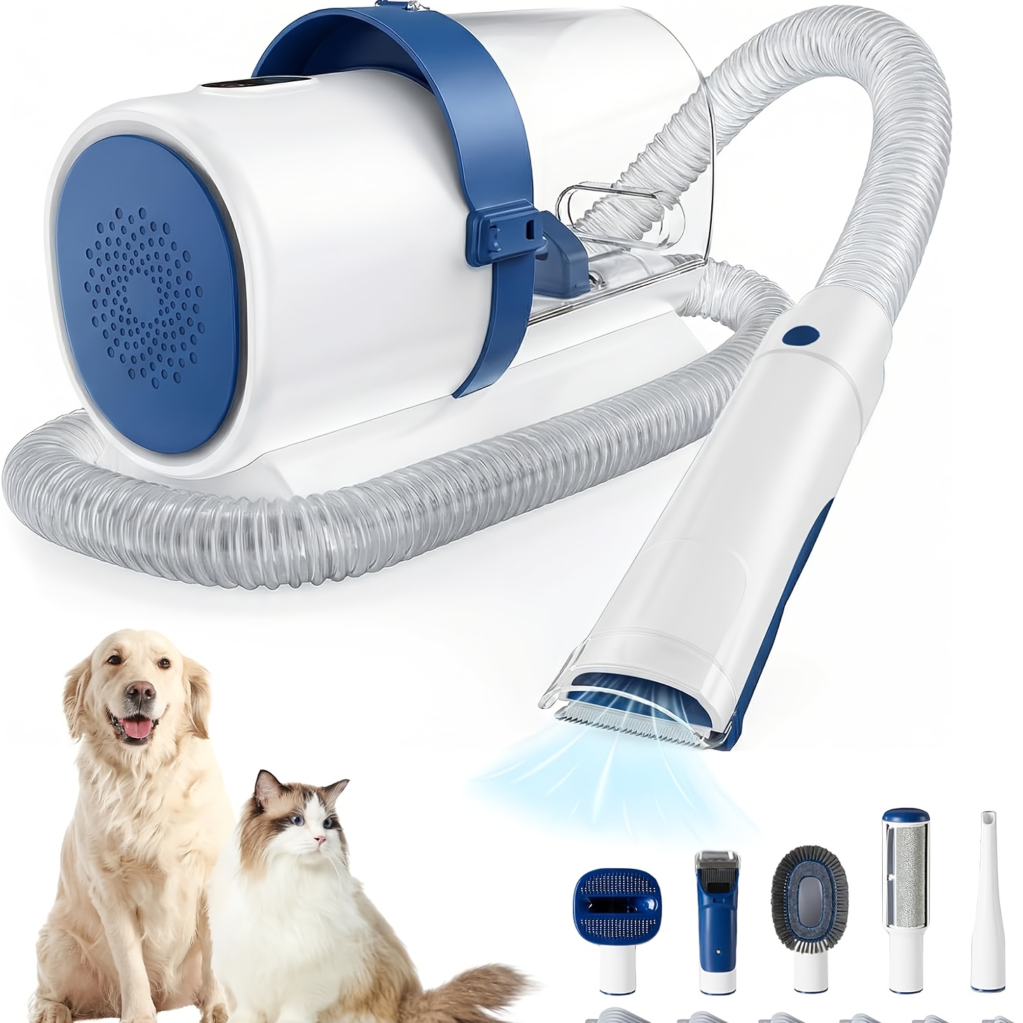 Pet Grooming Vacuum Kit 5 in 1 - Hair Clipper Professional recensione e prezzo
