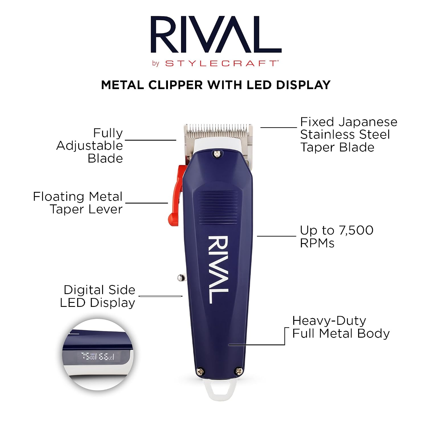 Cordless Hair Clipper with Dig - Hair Clipper Professional recensione e prezzo