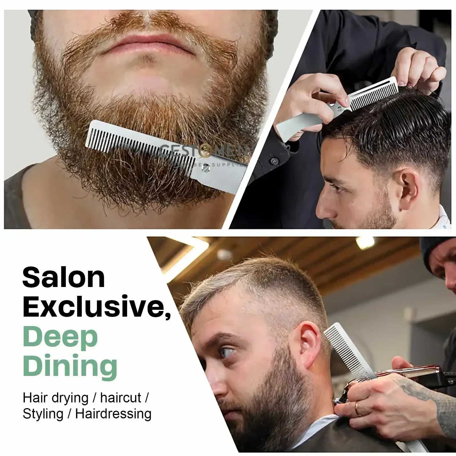 NEW Folding Stainless Steel Co - Men'S Grooming Oil recensione e prezzo
