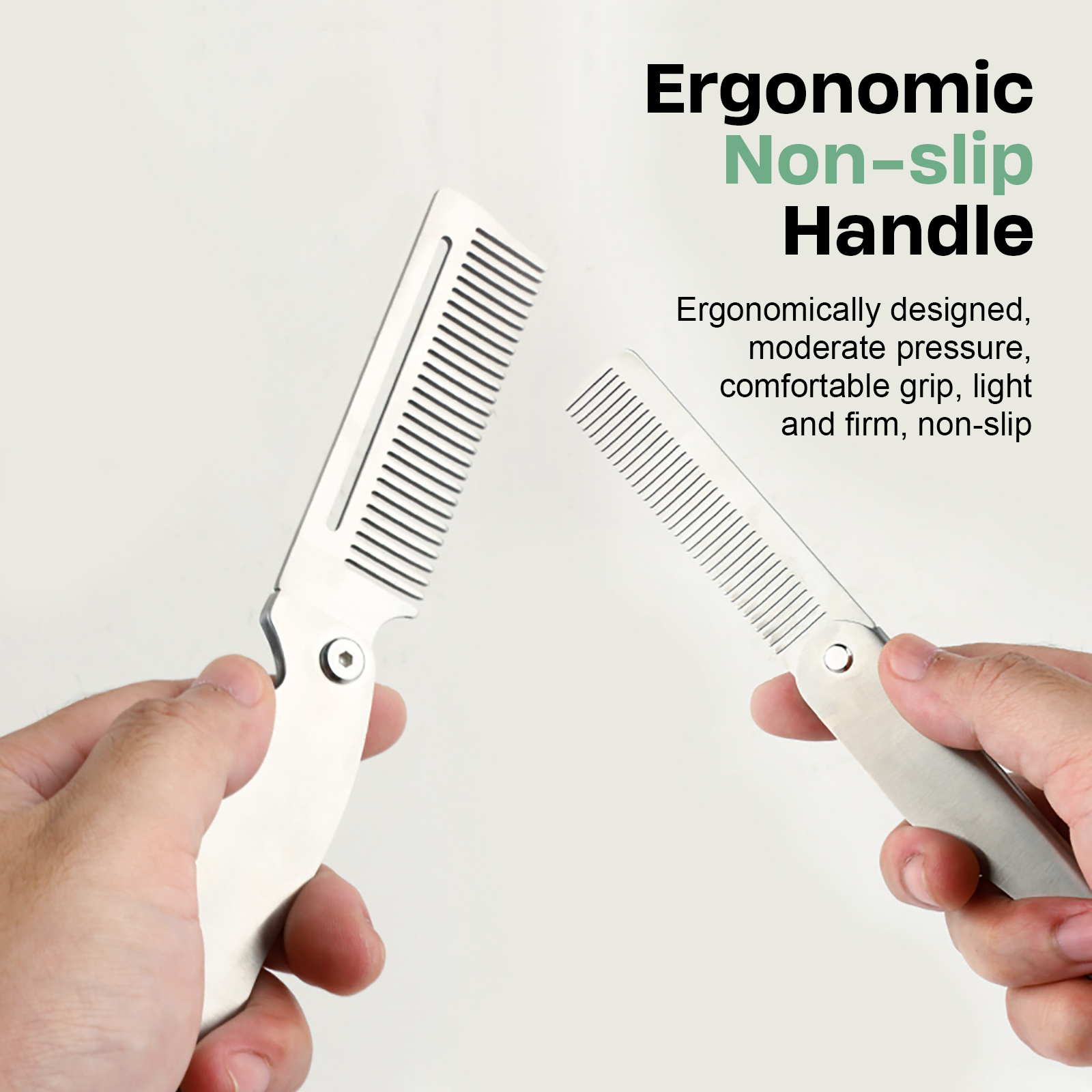 NEW Folding Stainless Steel Co - Men'S Grooming Oil recensione e prezzo