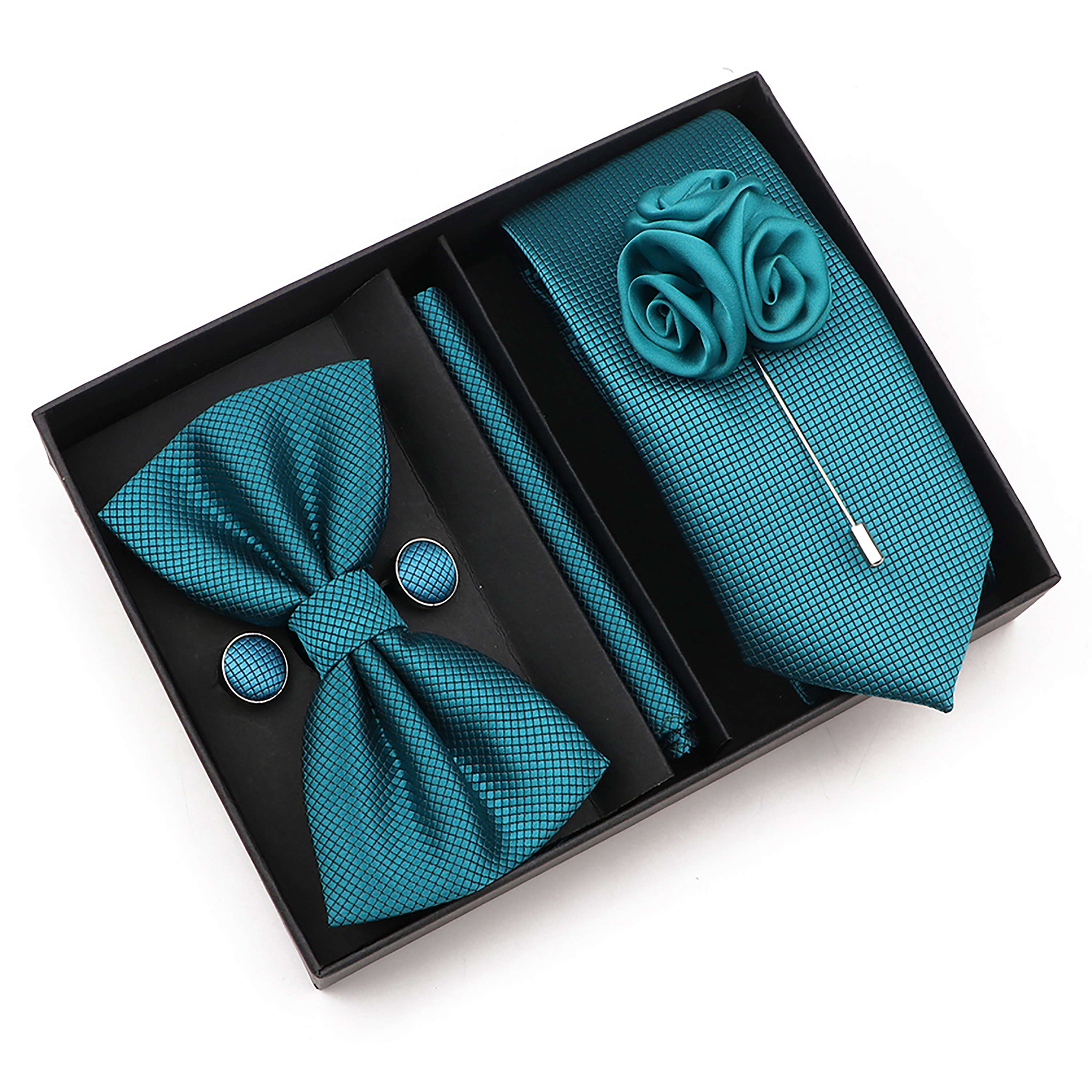 New Style Tie Set Solid Color  - Men'S Grooming Set Gift recensione e prezzo