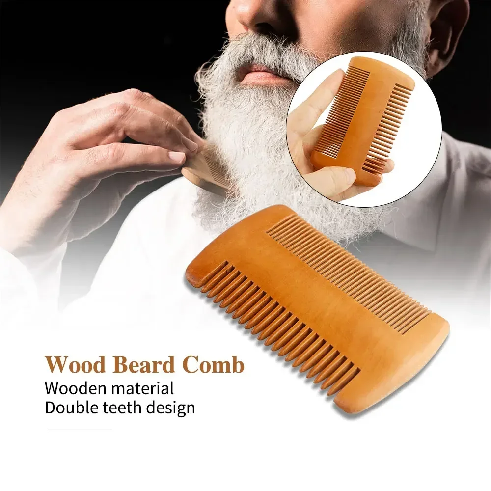 Boar Bristle Wood Beard Brush  - Men'S Grooming Bag recensione e prezzo