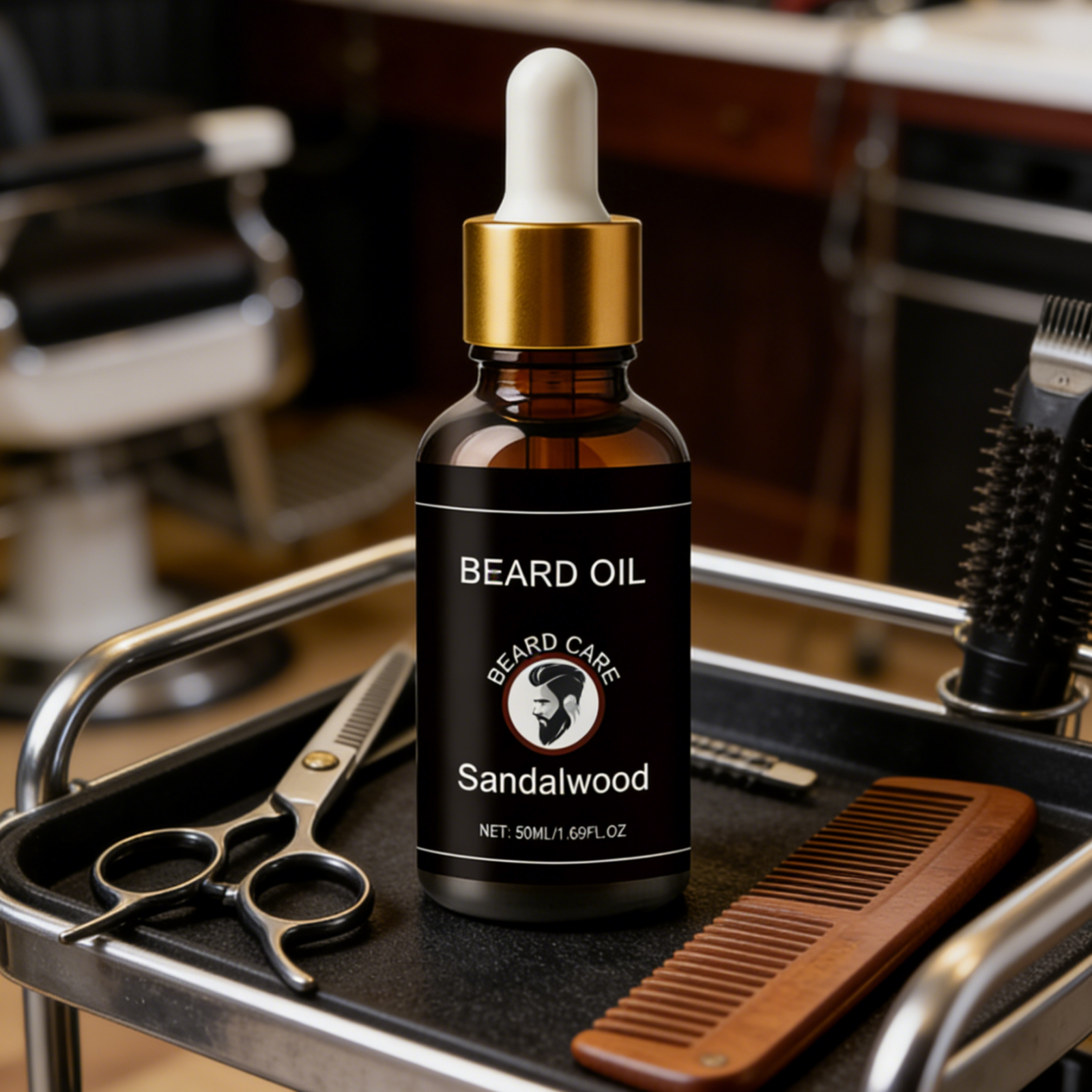Men's Sandalwood Beard Oil Add - Men'S Grooming Oil recensione e prezzo
