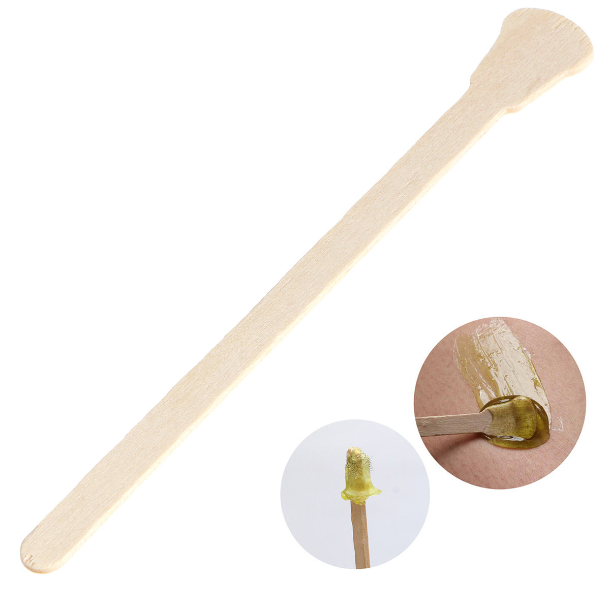 200Pcs Wooden Waxing Spatulas  - Hair Wax Stick recensione e prezzo