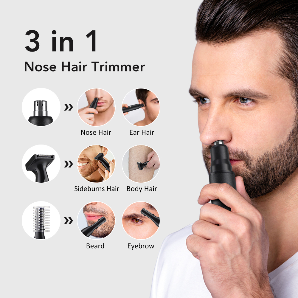 Electric Nose Ear Hair Trimmer - Nose Hair Trimmer recensione e prezzo