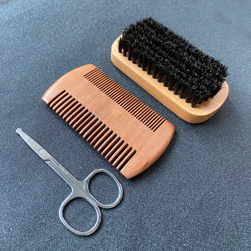 Men's Beard Grooming Set, Bear - Men'S Grooming Bag recensione e prezzo
