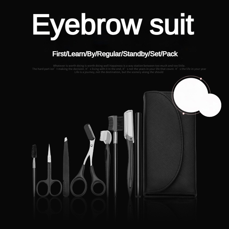 8Pcs eyebrow grooming kit with - Men'S Grooming Gift Set recensione e prezzo