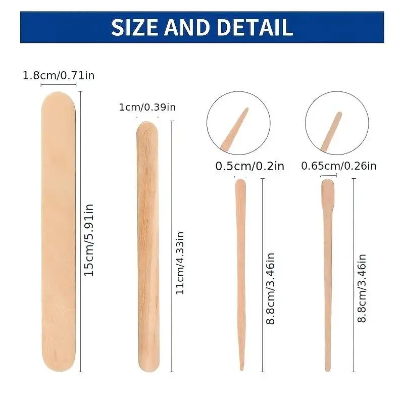 Woman Wooden Hair Removal Stic - Hair Wax Stick recensione e prezzo