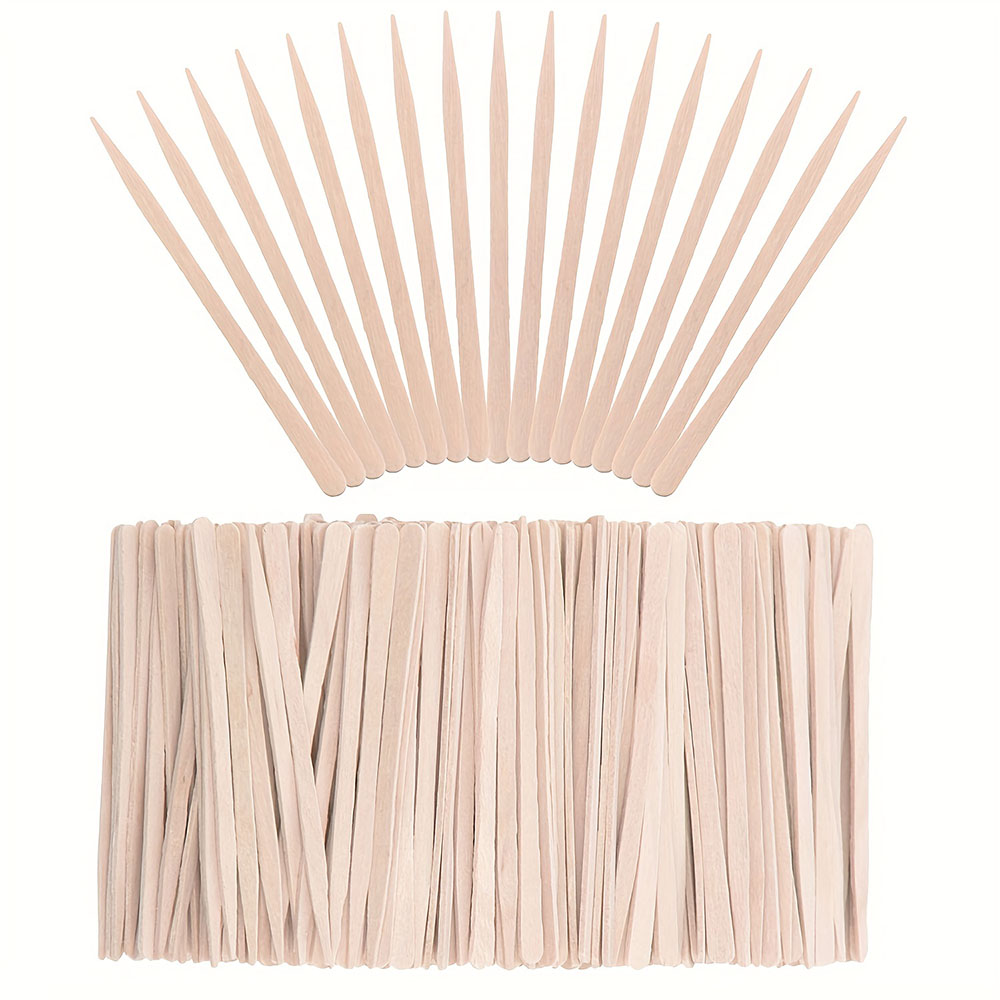 300/500pcs Wooden Wax Sticks M - Hair Wax Stick recensione e prezzo