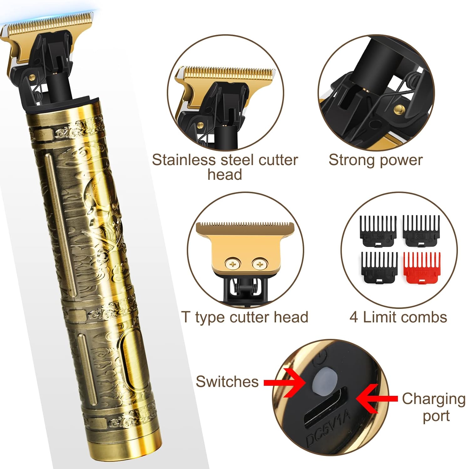 Professional Hair Trimmer for  - Hair Clipper Professional recensione e prezzo