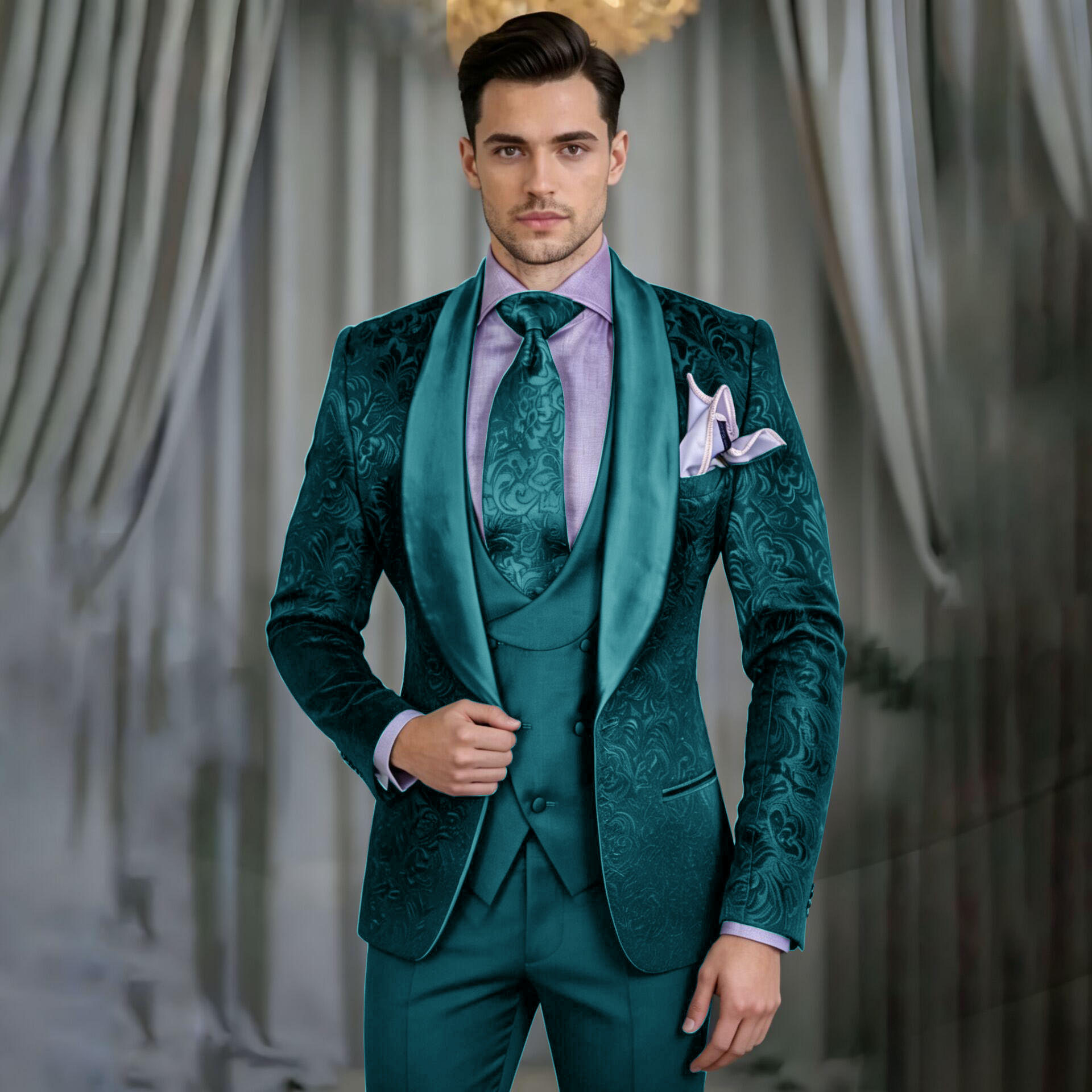 2026 Men Suit Sets Formal Banq - Men'S Grooming Oil recensione e prezzo