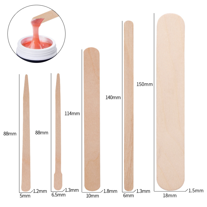 100pcs Disposable Waxing Woode - Hair Wax Stick recensione e prezzo