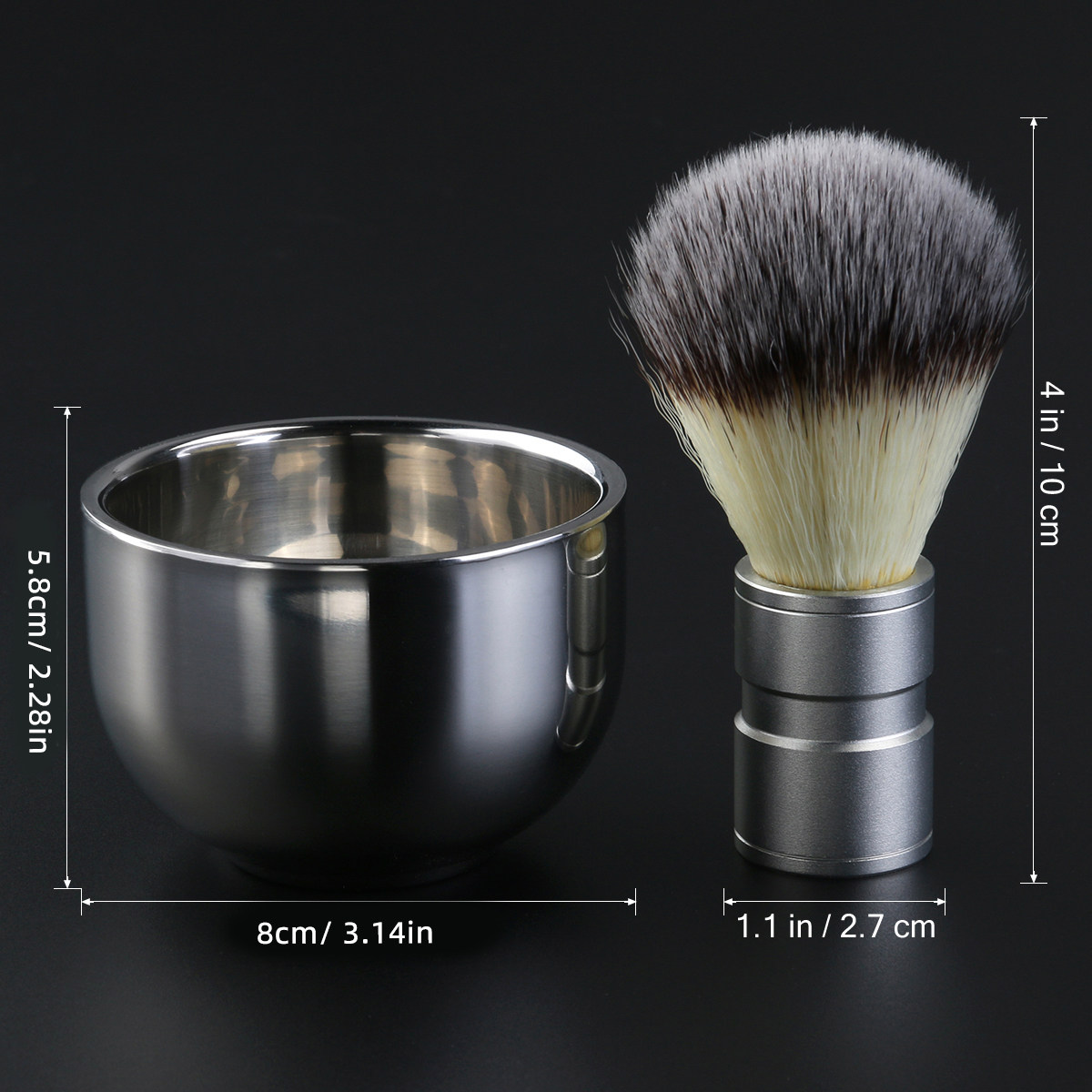 Badger Hair Shaving Brush Doub - Shaving Brush Set recensione e prezzo