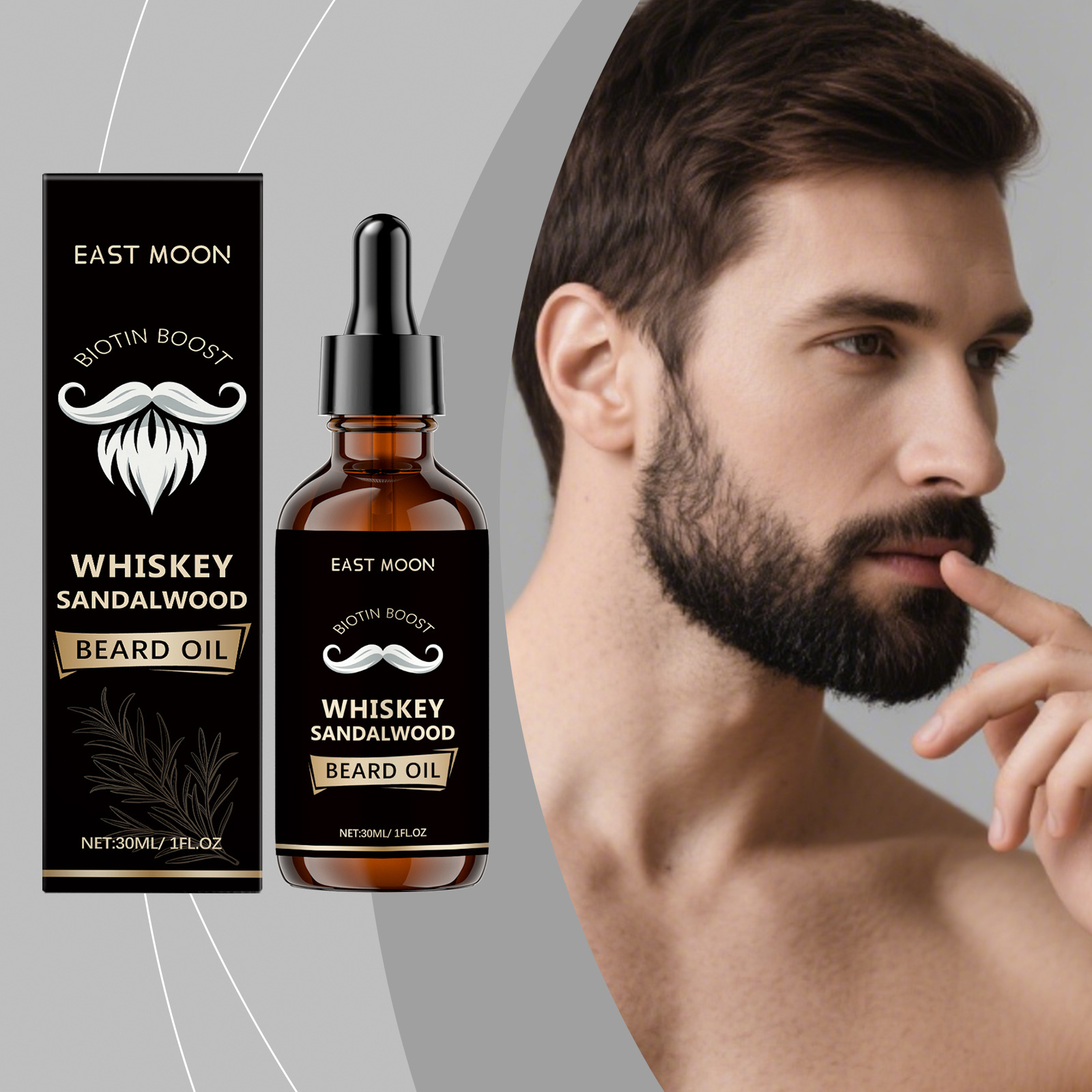 East Moon Rosemary Beard Care  - Men'S Grooming Oil recensione e prezzo