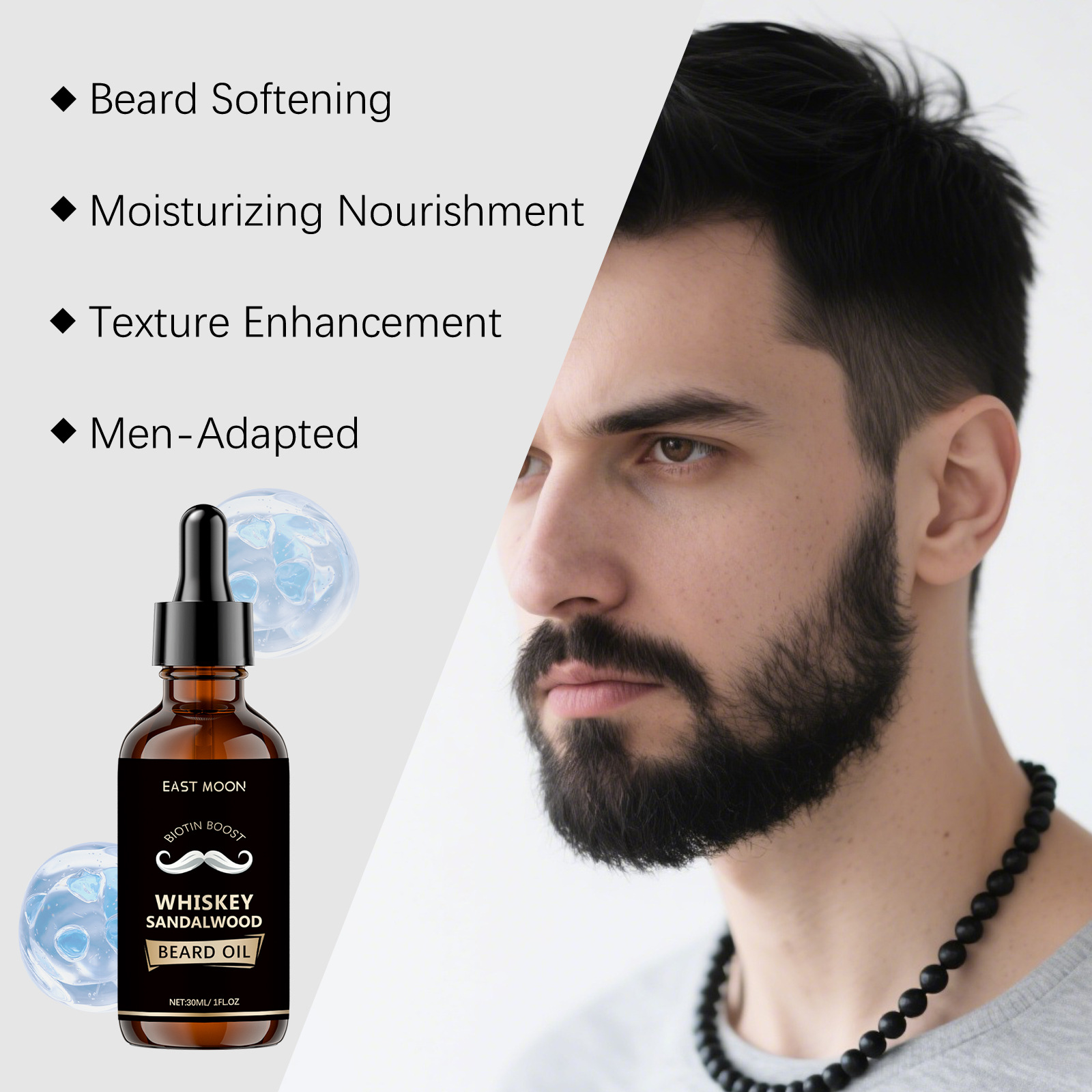 East Moon Rosemary Beard Care  - Men'S Grooming Oil recensione e prezzo