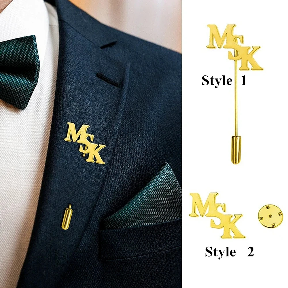 Customized Name Lapel Pin For  - Men'S Grooming Set Gift recensione e prezzo
