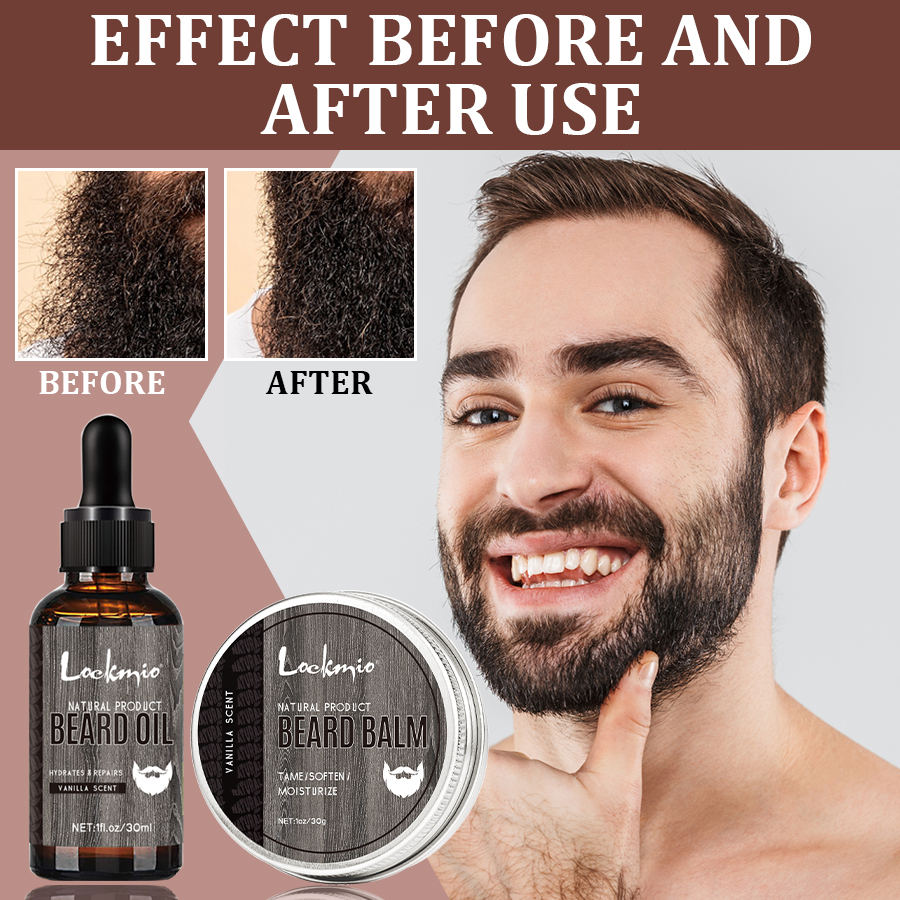 LOCKMIO 2pcs Natural Vanilla S - Men'S Grooming Oil recensione e prezzo