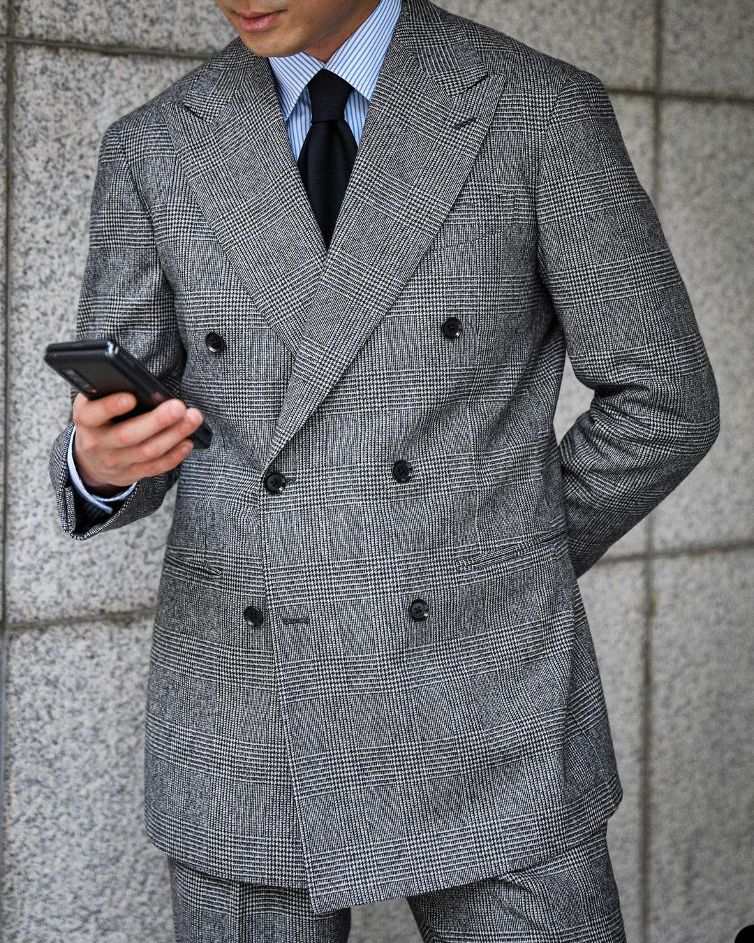 Business Plaid Men Suit 2 Piec - Men'S Grooming Daily recensione e prezzo