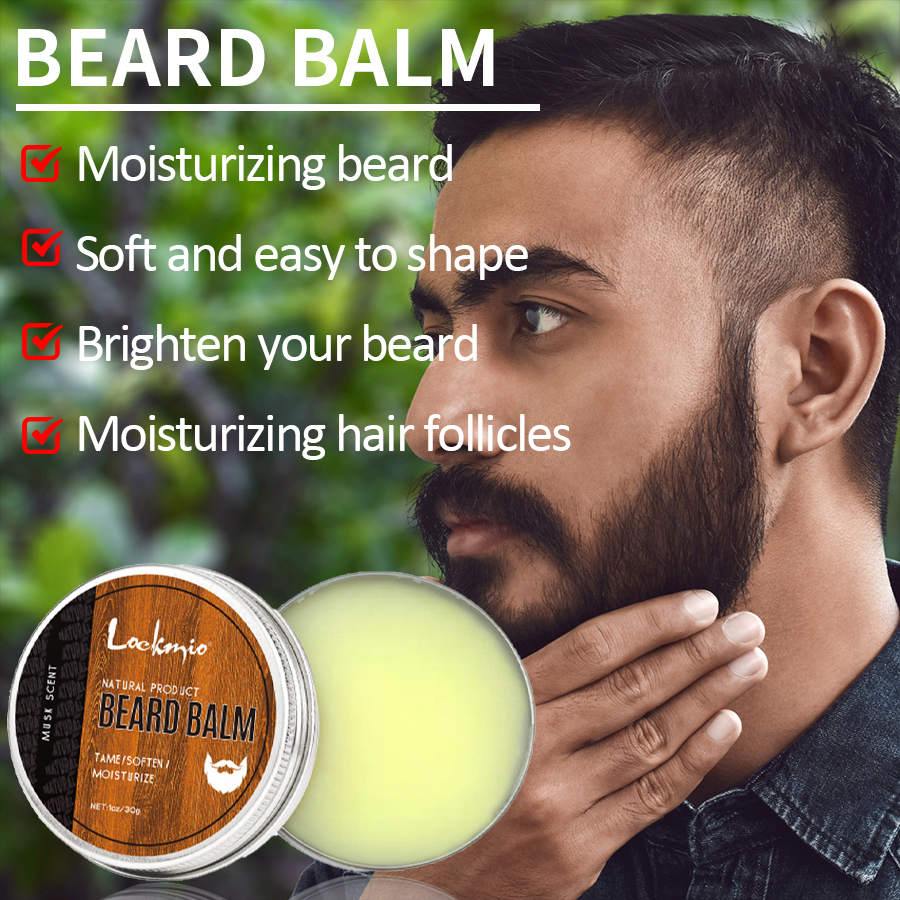 Men Beard Balm Kit Whisker Moi - Men'S Grooming Oil recensione e prezzo