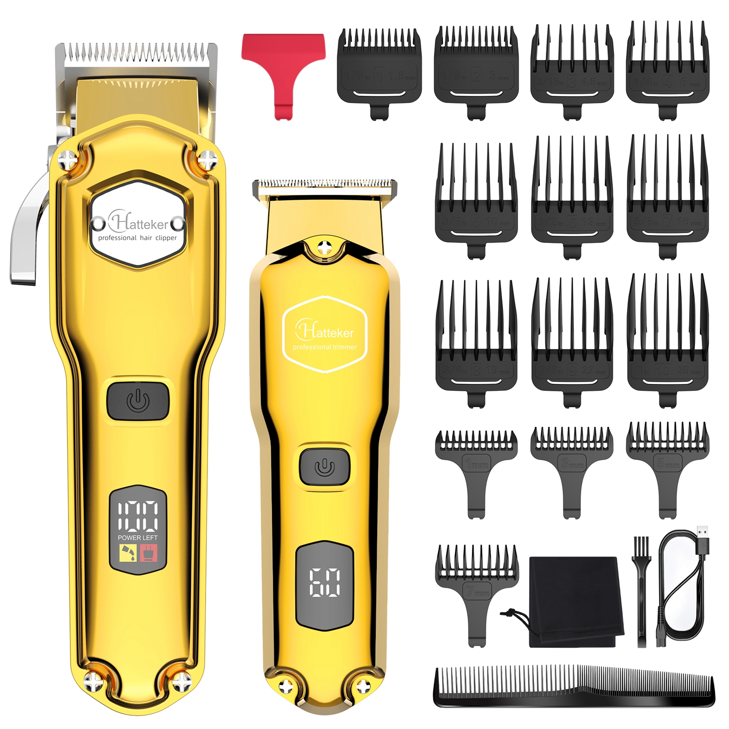 HATTEKER Professional Cordless - Hair Clipper Professional recensione e prezzo
