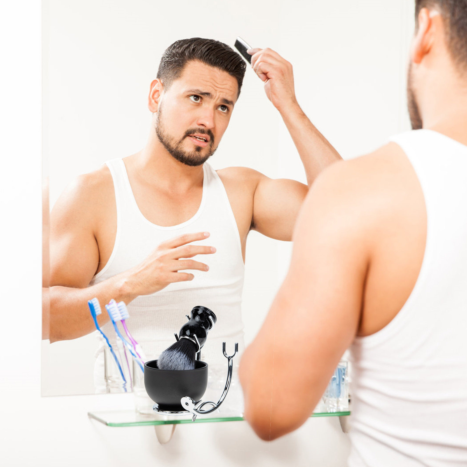1Set Traditional Shaving Brush - Shaving Brush Set recensione e prezzo