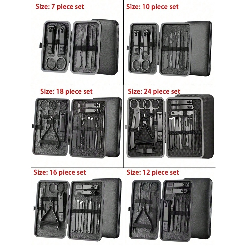 Manicure Set, Stainless Steel  - Men'S Grooming Set Gift recensione e prezzo