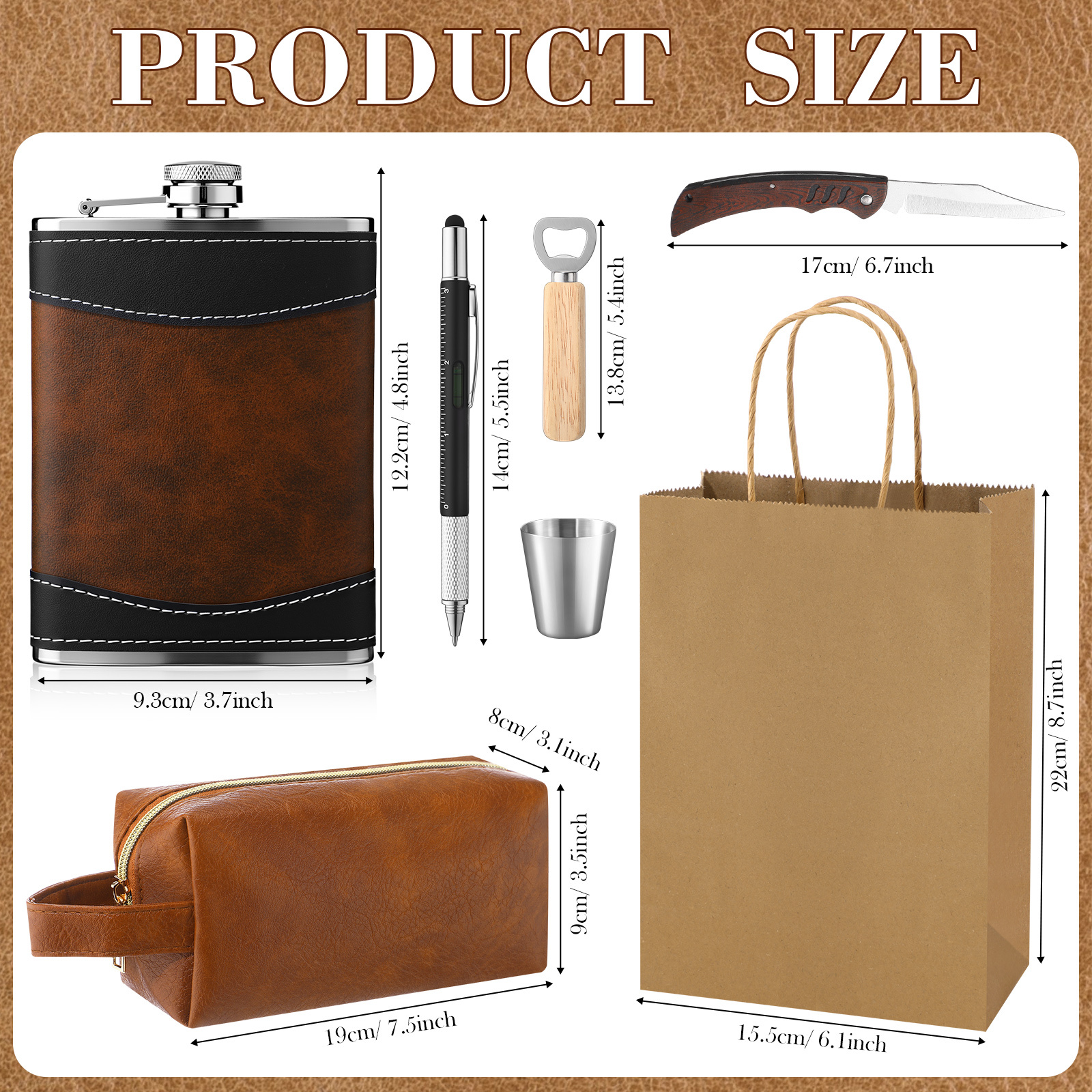 Gift For Her/Him 6 Sets Game P - Men'S Grooming Bag recensione e prezzo