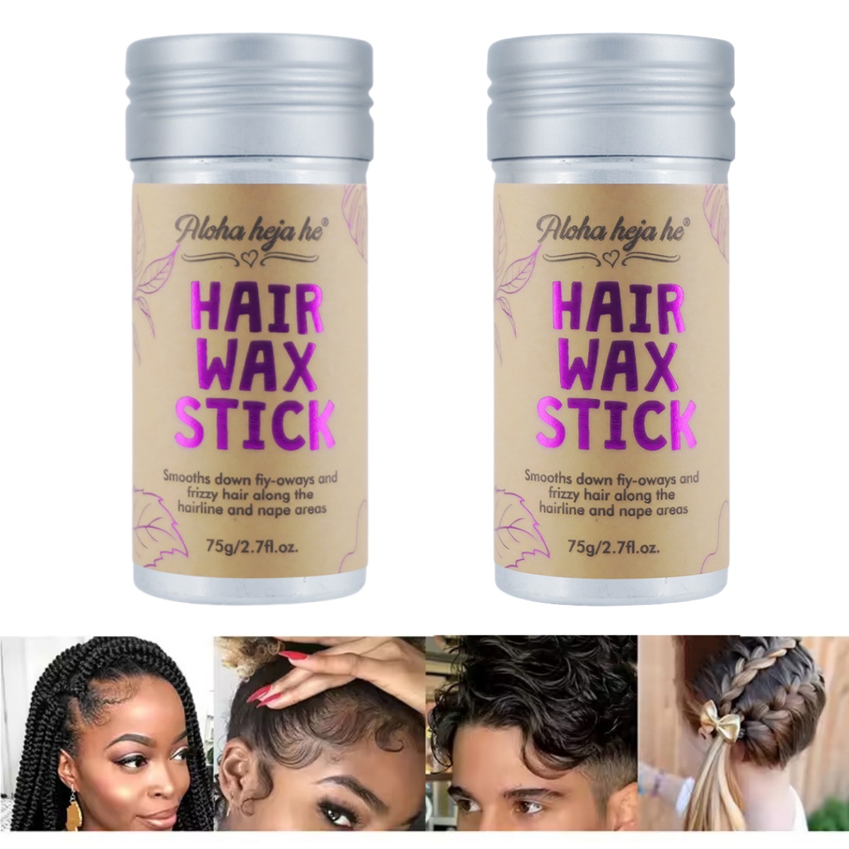 2/5Pcs Hair Styling Kit Wax St - Hair Wax Stick recensione e prezzo