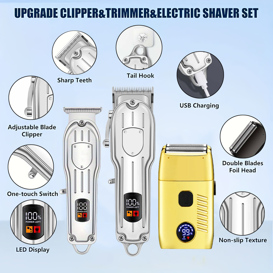 Hair Clippers Electric Razor S - Hair Clipper Professional recensione e prezzo