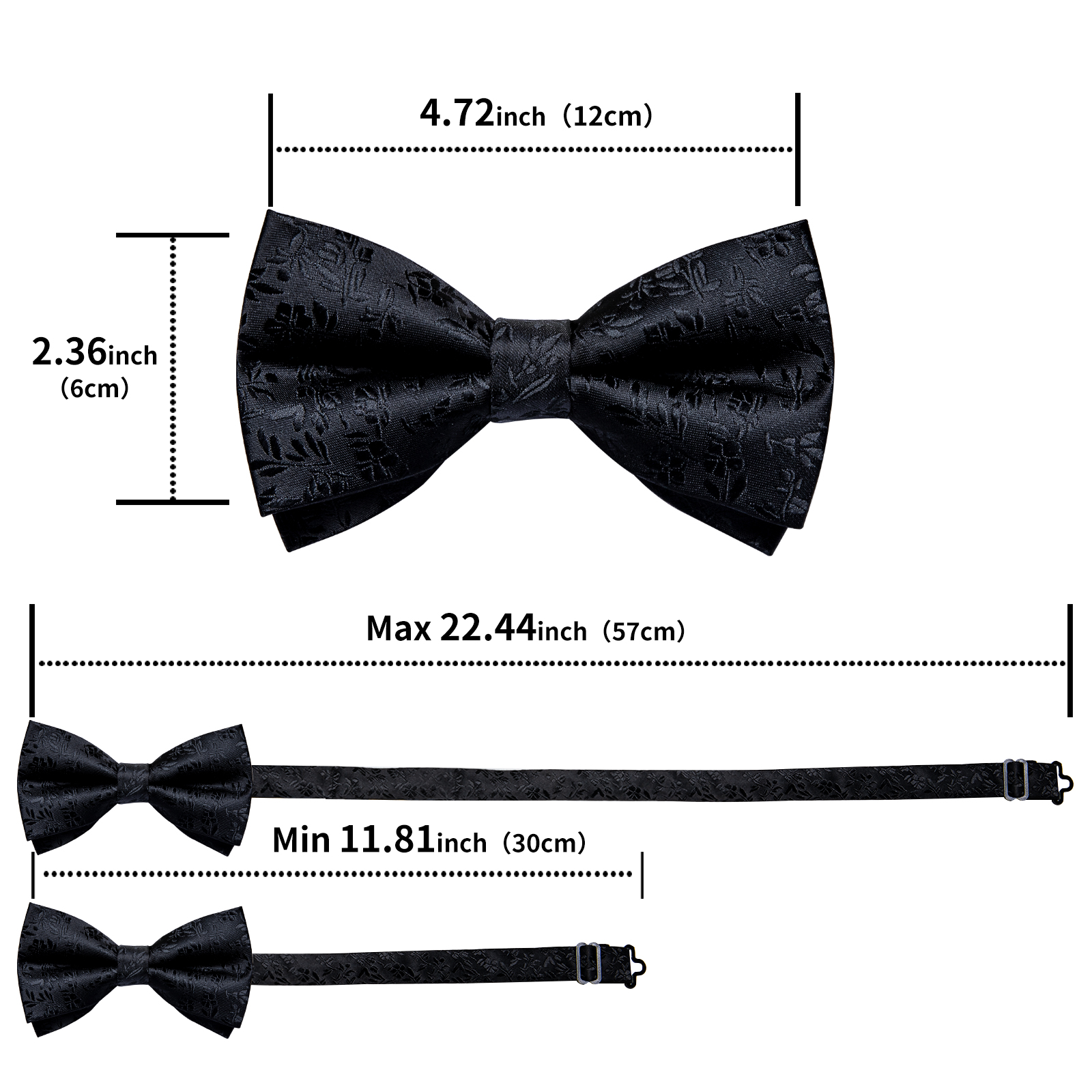 4Pcs Black Solid Floral Men's  - Men'S Grooming Set Gift recensione e prezzo
