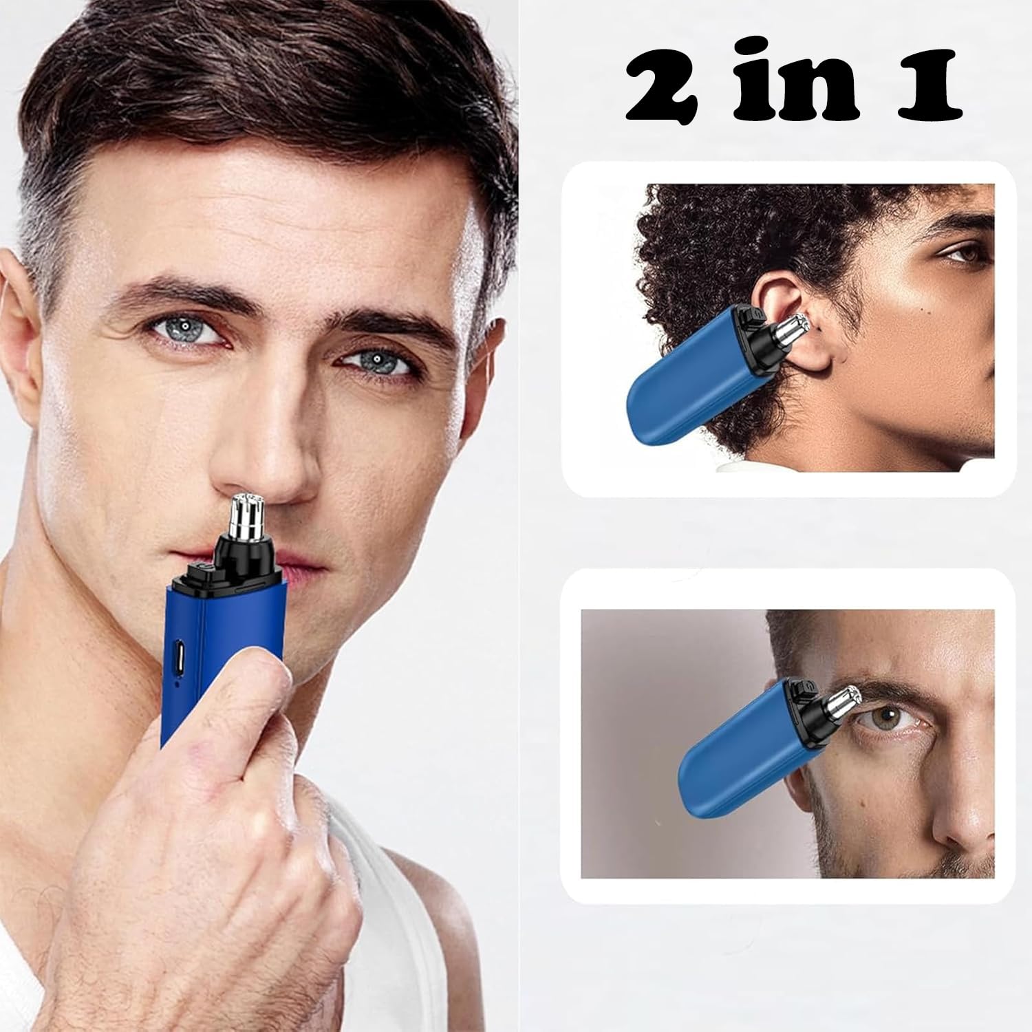 USB Rechargeable Nose and Ear  - Nose Hair Trimmer recensione e prezzo