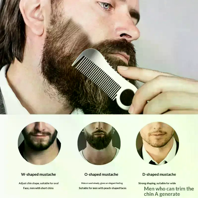 Portable Stainless Steel Beard - Men'S Grooming Oil recensione e prezzo