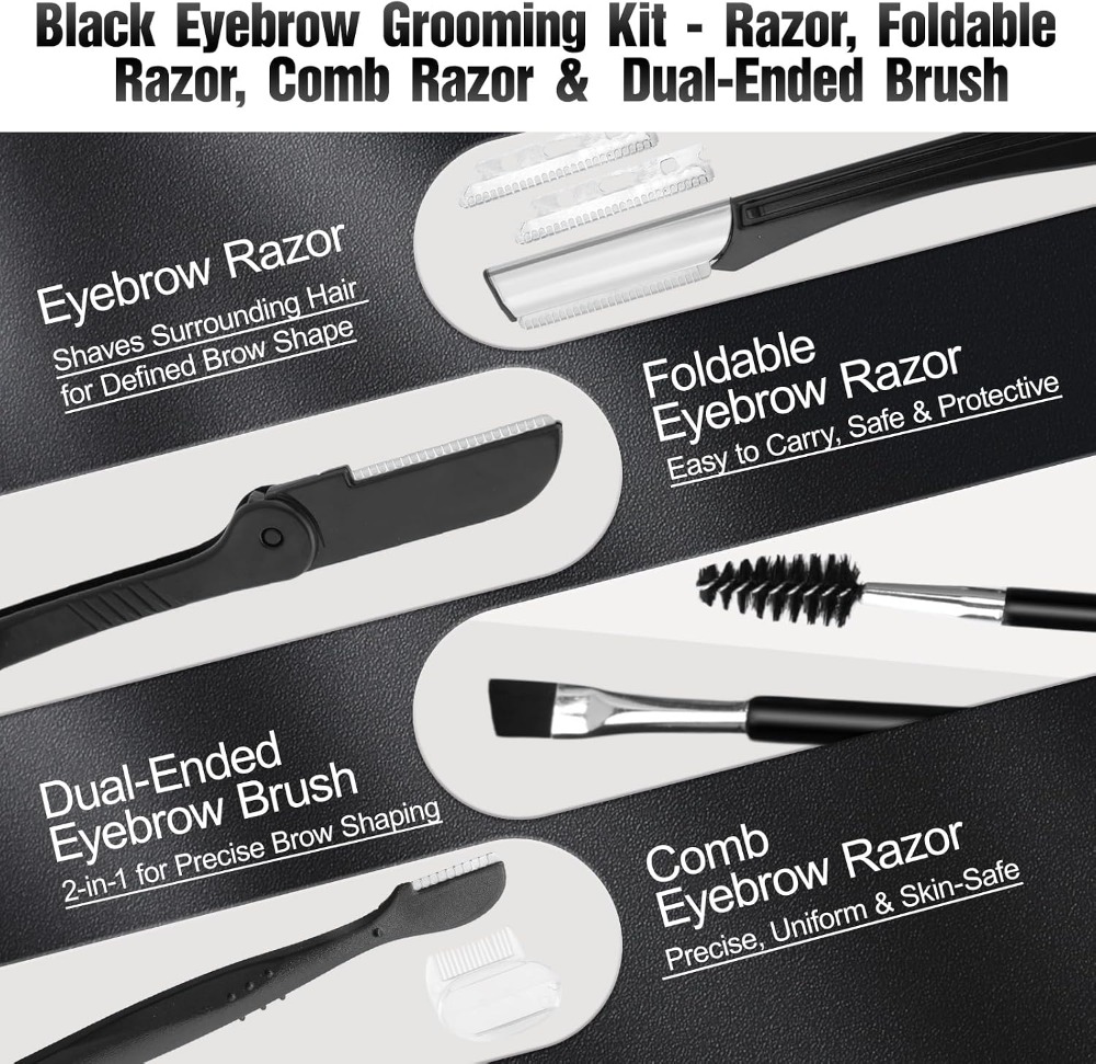 17 in 1 Eyebrow Kit for Men, T - Men'S Grooming Bag recensione e prezzo