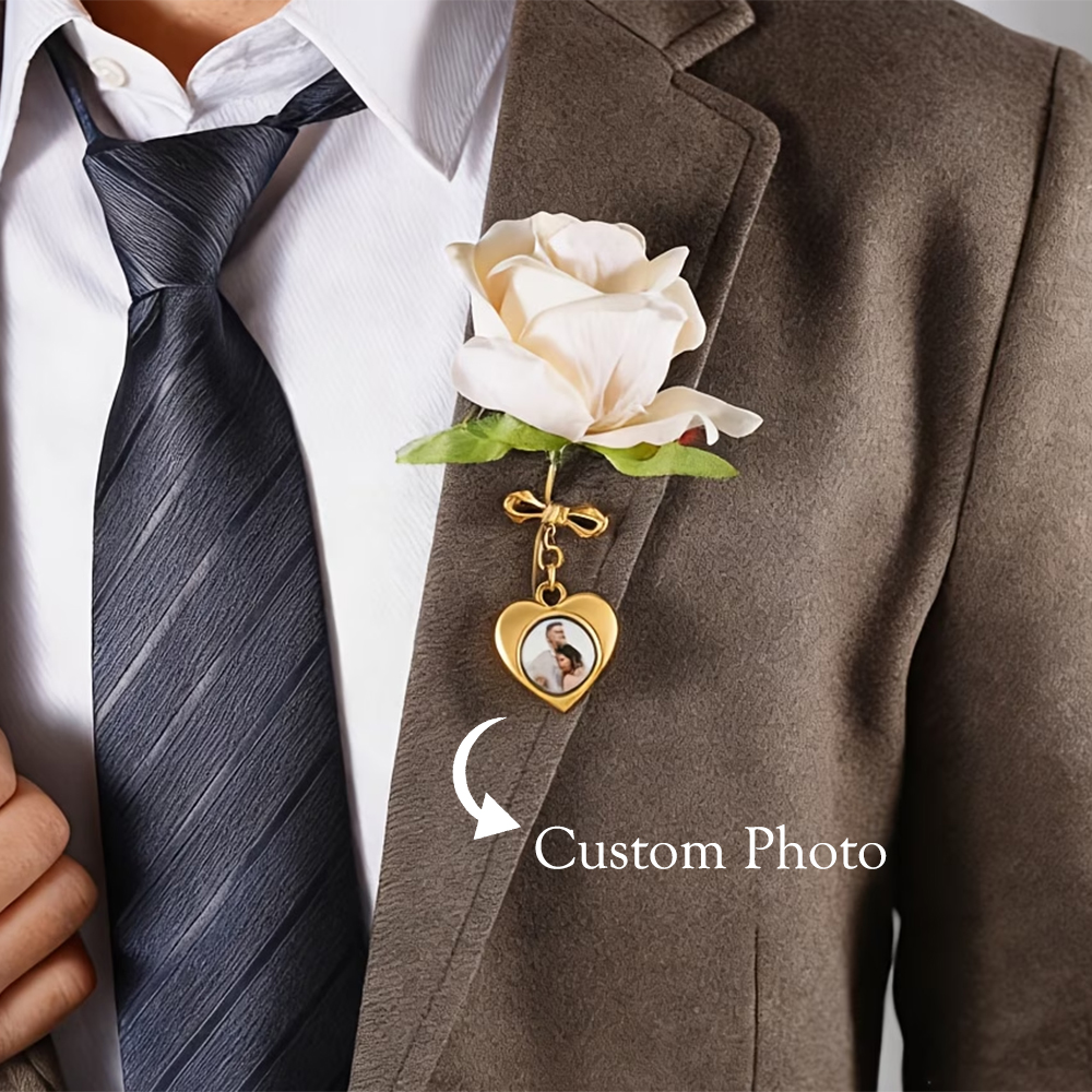 Custom Photo Brooch For Women  - Men'S Grooming Set Gift recensione e prezzo