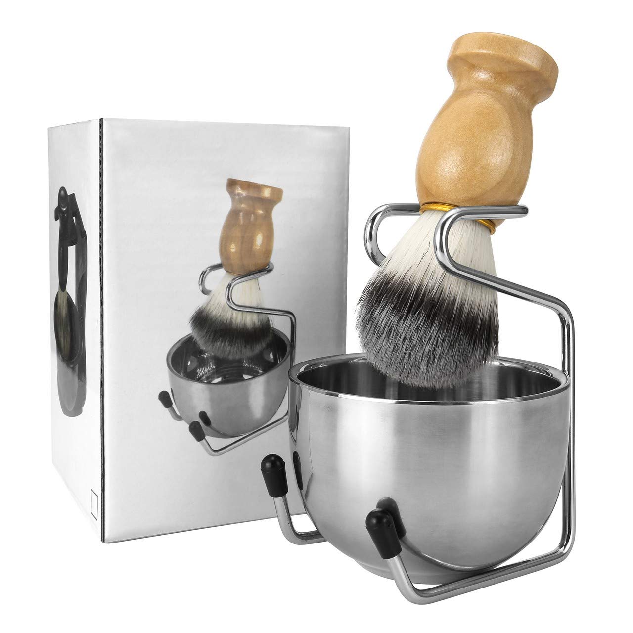 Mens Shaving Brush and Bowl Se - Shaving Brush Set recensione e prezzo