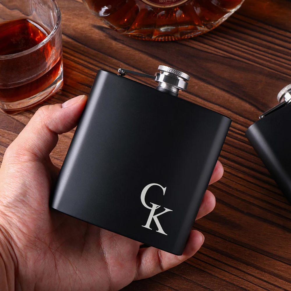 Personalized Name Hip Flask Se - Men'S Grooming Set Gift recensione e prezzo